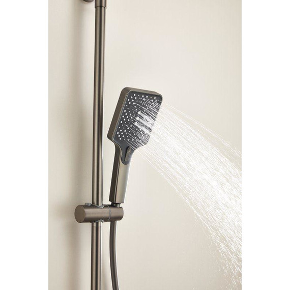 Душевая стойка Belz B24507-3, оружейная сталь фото 28