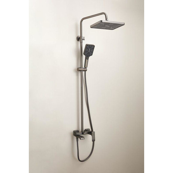 Душевая стойка Belz B24507-3, оружейная сталь фото 7