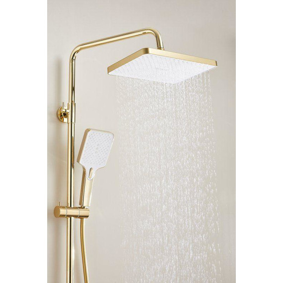 Душевая стойка Belz B24507-5, золото фото 14