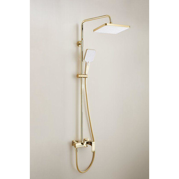 Душевая стойка Belz B24507-5, золото фото 3