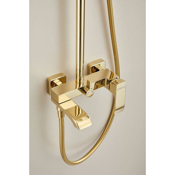 Душевая стойка Belz B24507-5, золото фото 36