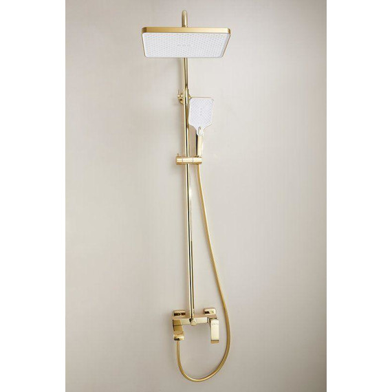 Душевая стойка Belz B24507-5, золото фото 4