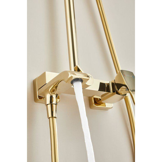 Душевая стойка Belz B24507-5, золото фото 42