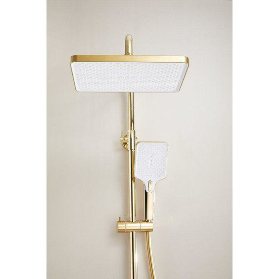 Душевая стойка Belz B24507-5, золото фото 10