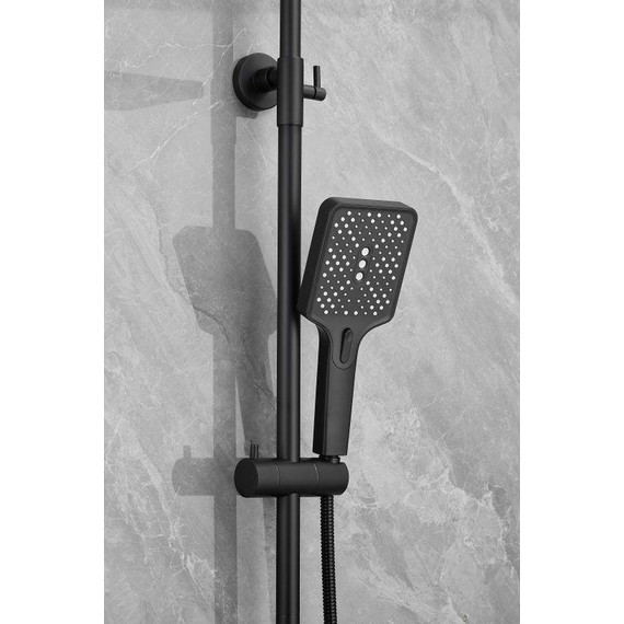 Душевая стойка Belz B24507-7, чёрный фото 18