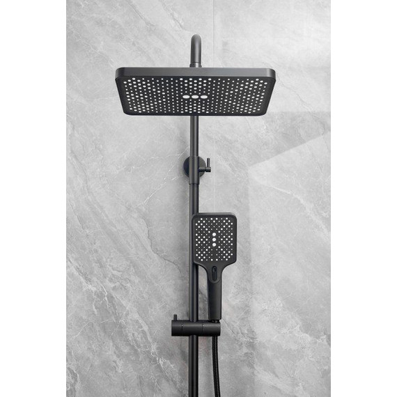 Душевая стойка Belz B24507-7, чёрный фото 29