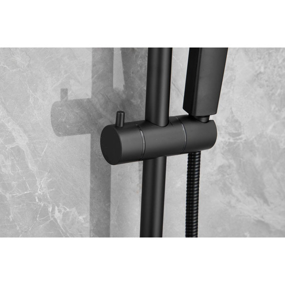 Душевая стойка Belz B24507-7, чёрный фото 11