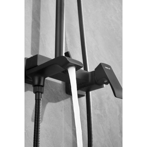 Душевая стойка Belz B24507-7, чёрный фото 12