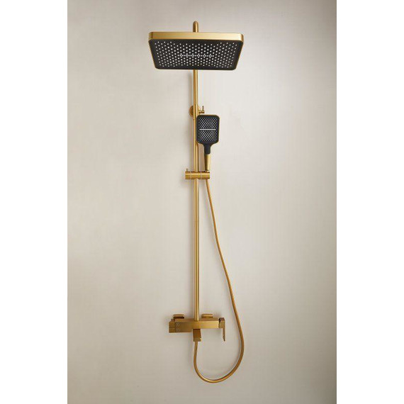 Душевая стойка Belz B24658-5, золото матовое фото 10