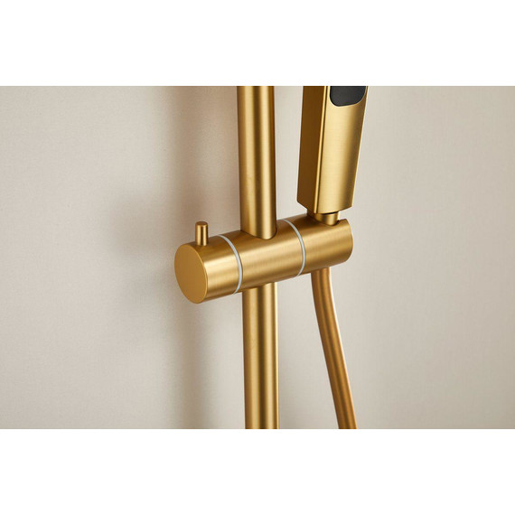 Душевая стойка Belz B24658-5, золото матовое фото 13