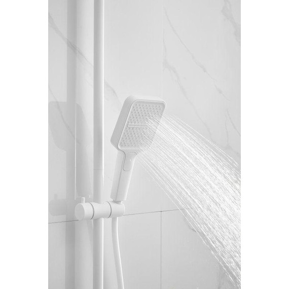Душевая стойка Belz B24658-8, белый матовый фото 8