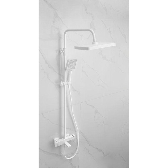 Душевая стойка Belz B24658-8, белый матовый фото 16