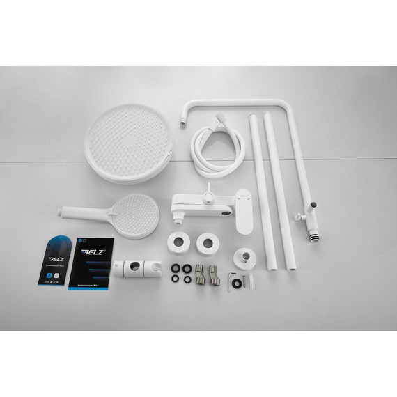 Душевая стойка Belz B24713-8, белый фото 42