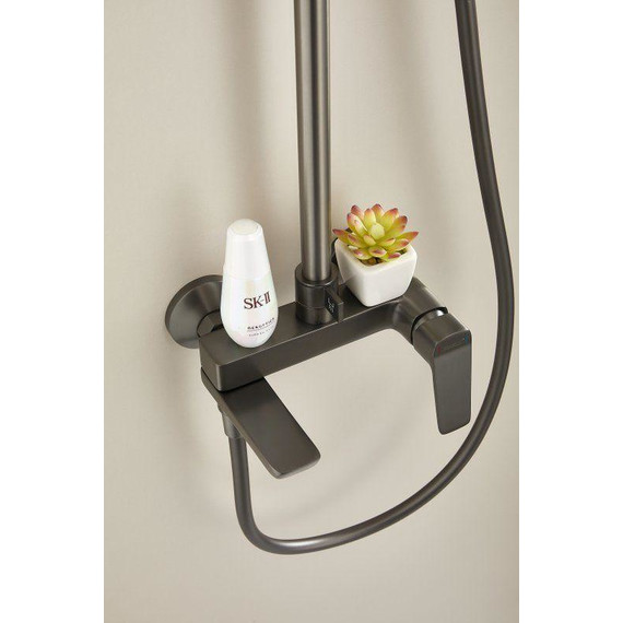 Душевая стойка Belz B24715-3, оружейная сталь фото 31