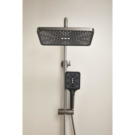 Душевая стойка Belz B24715-3, оружейная сталь фото 18