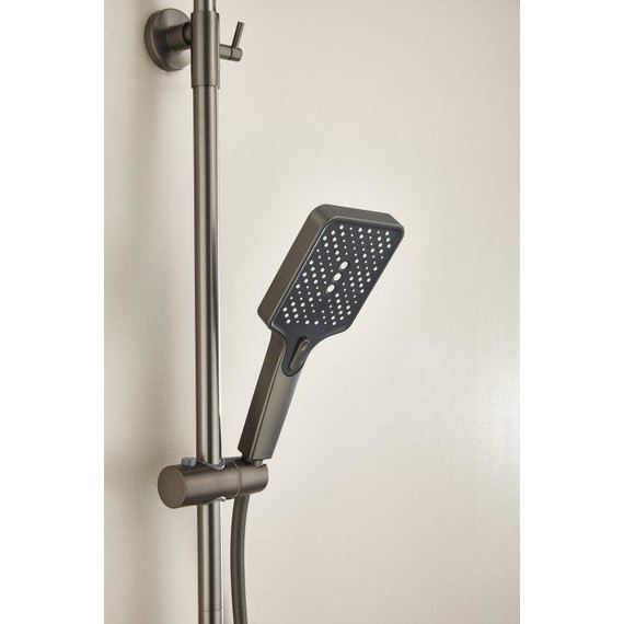 Душевая стойка Belz B24715-3, оружейная сталь фото 24