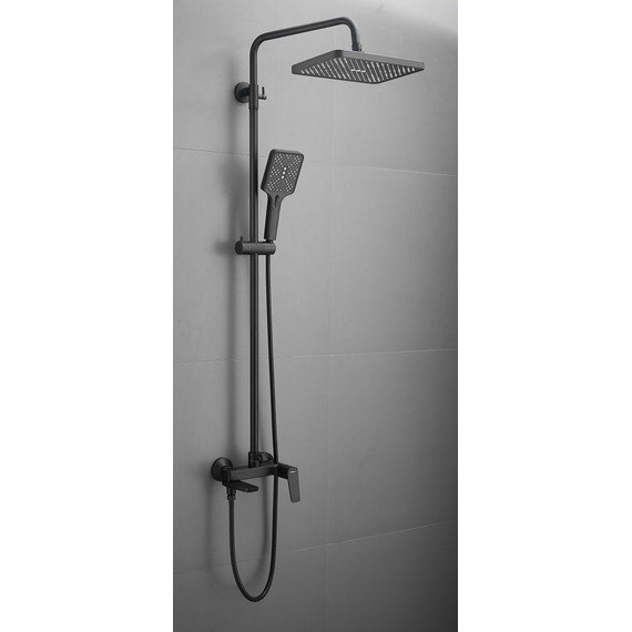 Душевая стойка Belz B24715-7, чёрный матовый фото 18