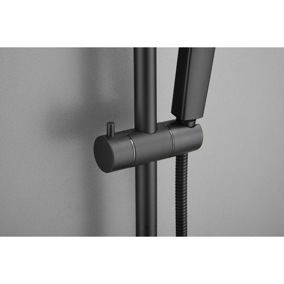 Душевая стойка Belz B24715-7, чёрный матовый фото 19