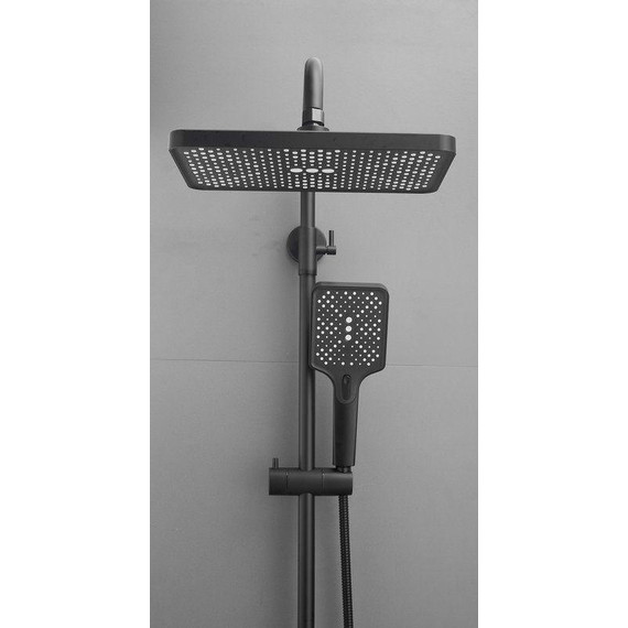 Душевая стойка Belz B24715-7, чёрный матовый фото 28