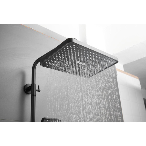 Душевая стойка Belz B24715-7, чёрный матовый фото 24