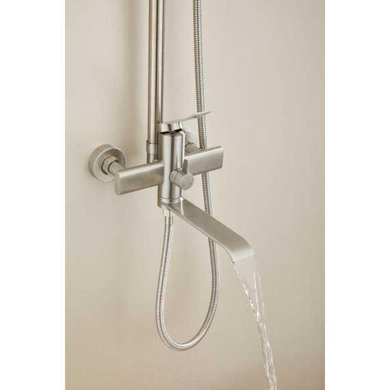 Душевая стойка Belz B24812-1, сатин фото 7