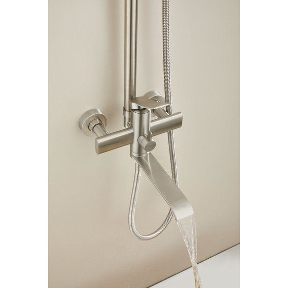 Душевая стойка Belz B24812-1, сатин фото 24