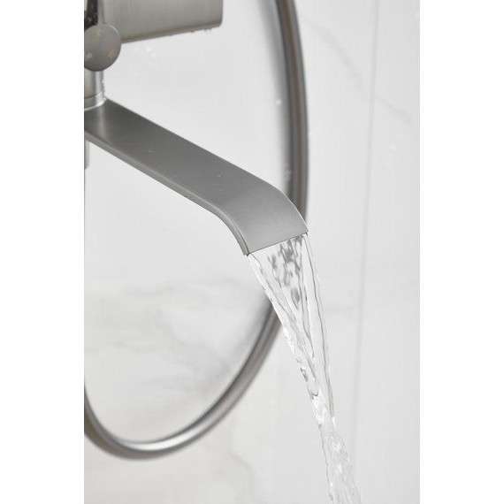 Душевая стойка Belz B24812-3, оружейная сталь фото 7