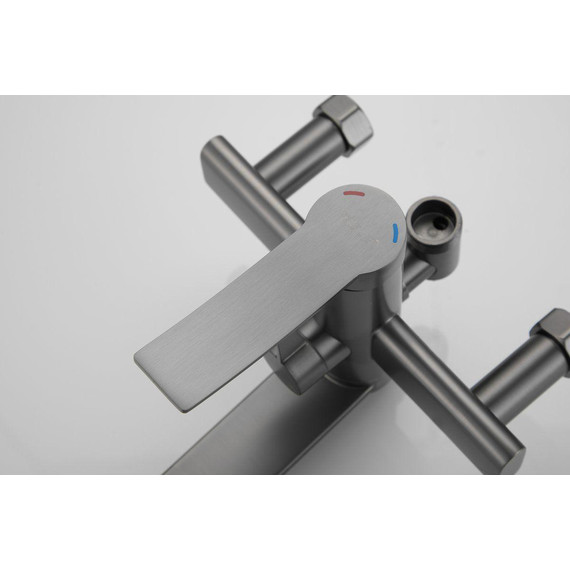 Душевая стойка Belz B24812-3, оружейная сталь фото 53