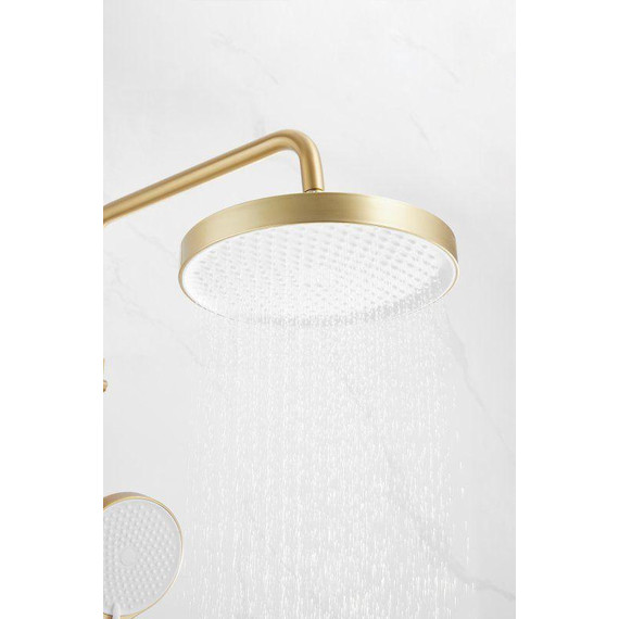 Душевая стойка Belz B24812-5, золото брашированное фото 33