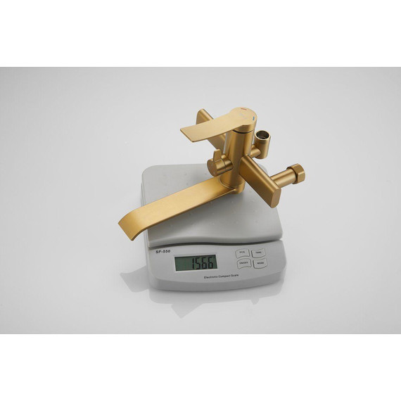 Душевая стойка Belz B24812-5, золото брашированное фото 56