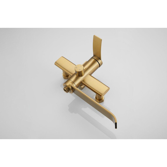 Душевая стойка Belz B24812-5, золото брашированное фото 19