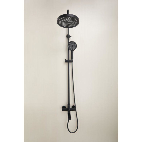 Душевая стойка Belz B24812-7, чёрный матовый фото 8