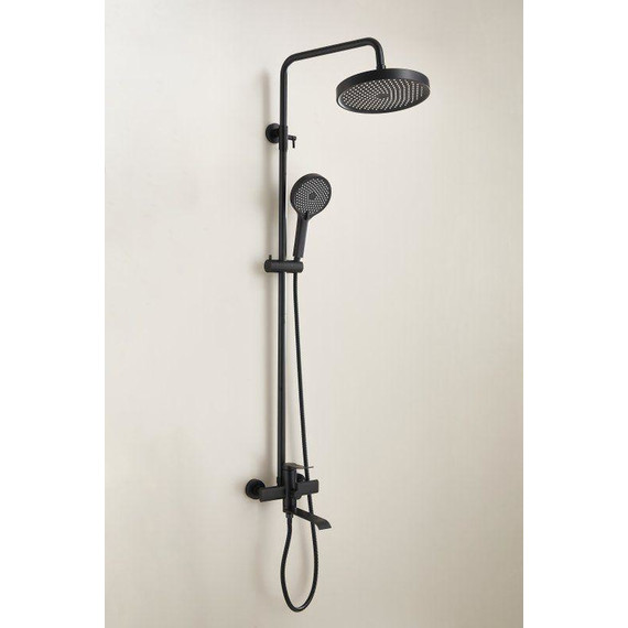 Душевая стойка Belz B24812-7, чёрный матовый фото 2