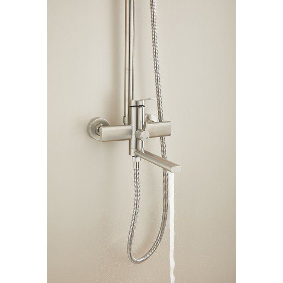 Душевая стойка Belz B24813-1, сатин фото 30