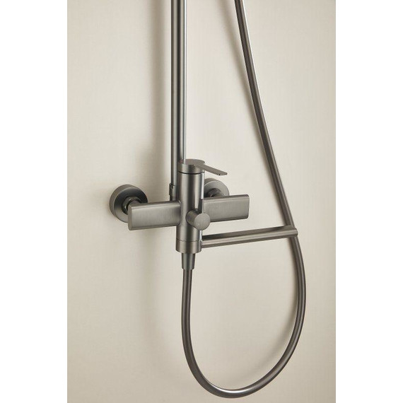 Душевая стойка Belz B24813-3, оружейная сталь фото 60