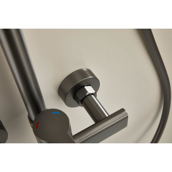 Душевая стойка Belz B24813-3, оружейная сталь фото 65