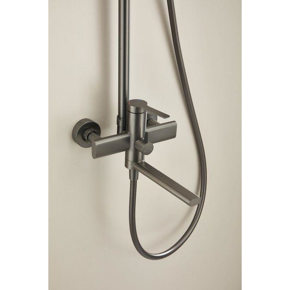 Душевая стойка Belz B24813-3, оружейная сталь фото 66