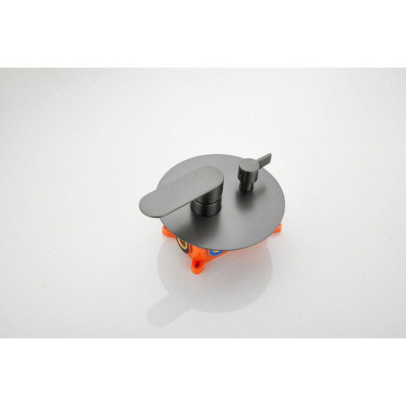 Душевая система для ванны Belz B80713-3, оружейная сталь - 5 Душевая система для ванны Belz B80713-3, оружейная сталь фото 5