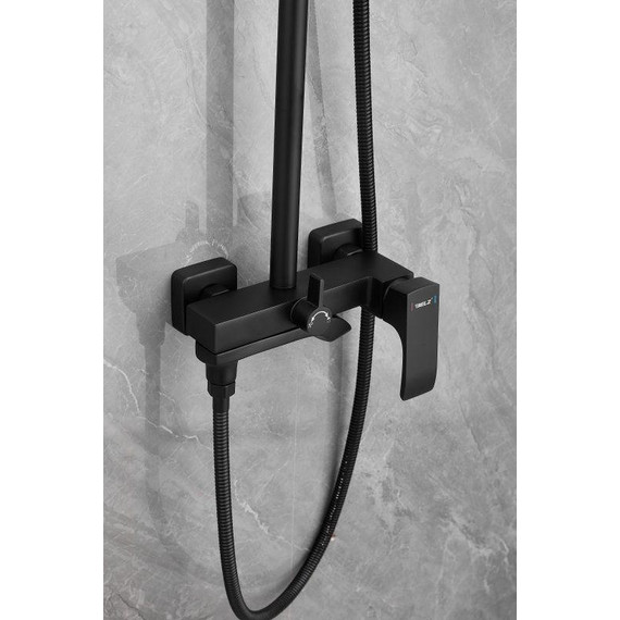 Душевая стойка Belz B24507-7, чёрный фото 36