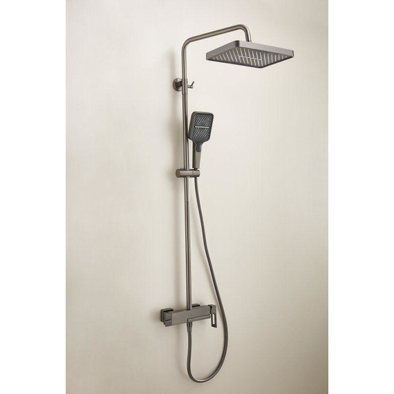 Душевая стойка Belz B24658-3, оружейная сталь фото 31