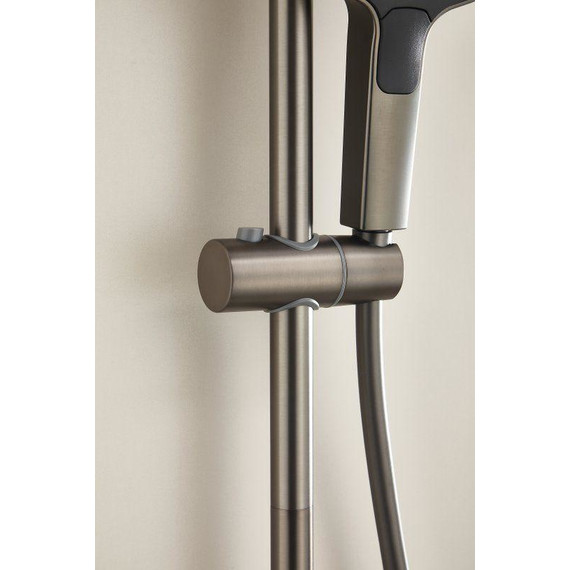 Душевая стойка Belz B24658-3, оружейная сталь фото 37