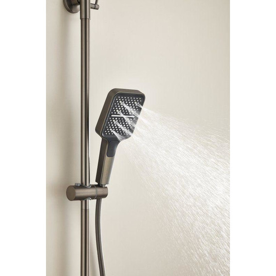 Душевая стойка Belz B24658-3, оружейная сталь фото 47