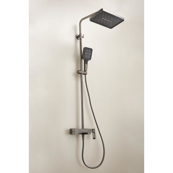 Душевая стойка Belz B24658-3, оружейная сталь фото 51