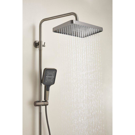 Душевая стойка Belz B24658-3, оружейная сталь фото 52