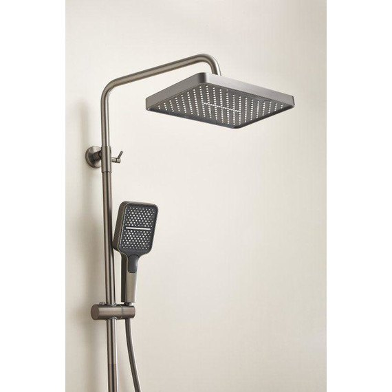 Душевая стойка Belz B24658-3, оружейная сталь фото 12