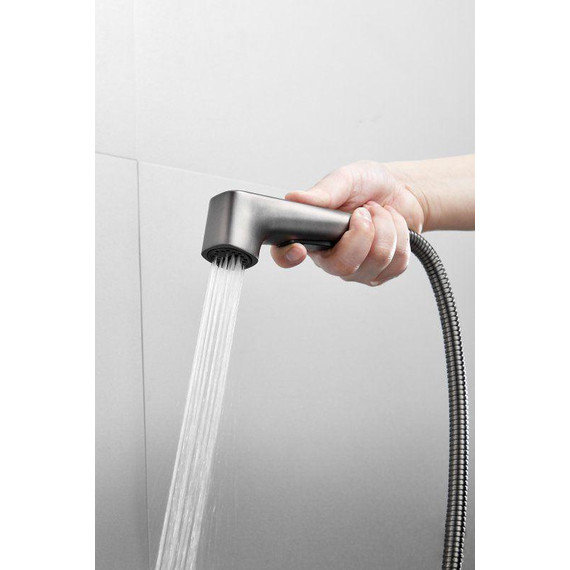 Набор для гигиенического душа Belz B55645-3, оружейная сталь - 23 Набор для гигиенического душа Belz B55645-3, оружейная сталь фото 23