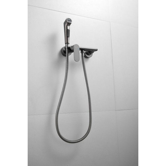 Набор для гигиенического душа Belz B55645-3, оружейная сталь - 7 Набор для гигиенического душа Belz B55645-3, оружейная сталь фото 7