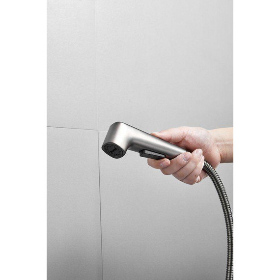 Набор для гигиенического душа Belz B55645-3, оружейная сталь - 30 Набор для гигиенического душа Belz B55645-3, оружейная сталь фото 30