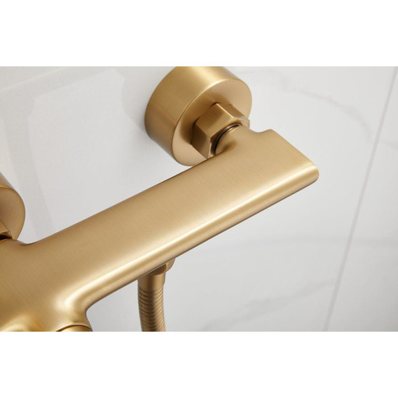 Набор для гигиенического душа Belz B55645-5, золото матовое - 23 Набор для гигиенического душа Belz B55645-5, золото матовое фото 23