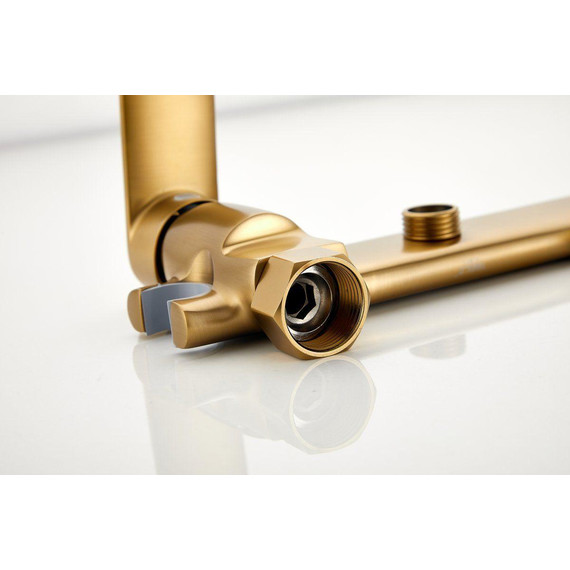 Набор для гигиенического душа Belz B55645-5, золото матовое - 11 Набор для гигиенического душа Belz B55645-5, золото матовое фото 11